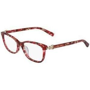 NEW LONGCHAMP LO2633 541 Red Tortoise Eyeglasses 51mm with Longchamp Case